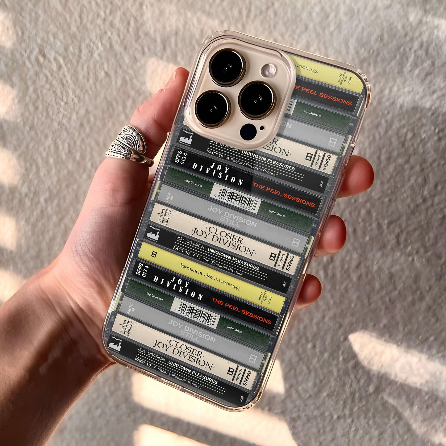 Joy Division Albums Cassette Collection Retro Phone Case