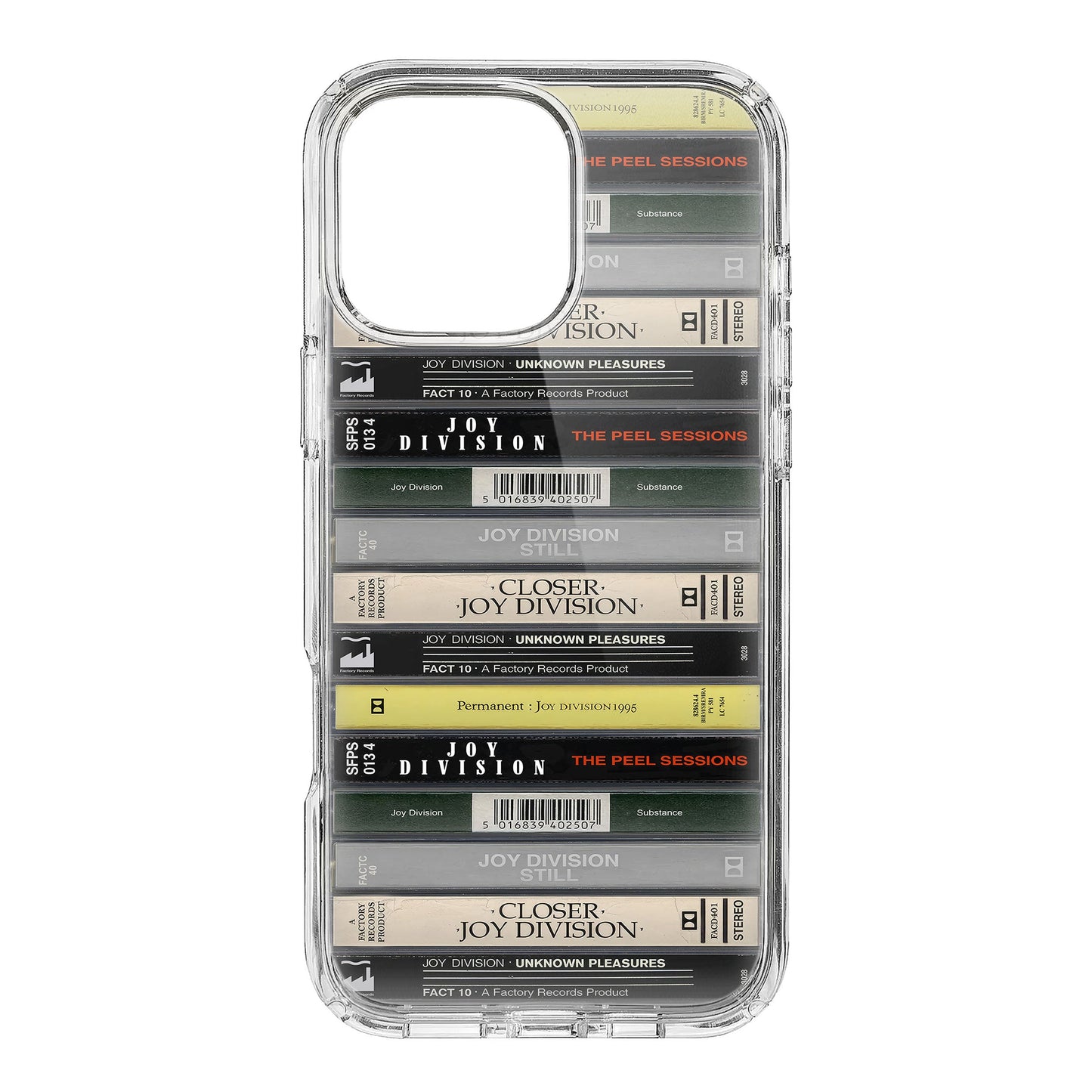 Joy Division Albums Cassette Collection Retro Phone Case