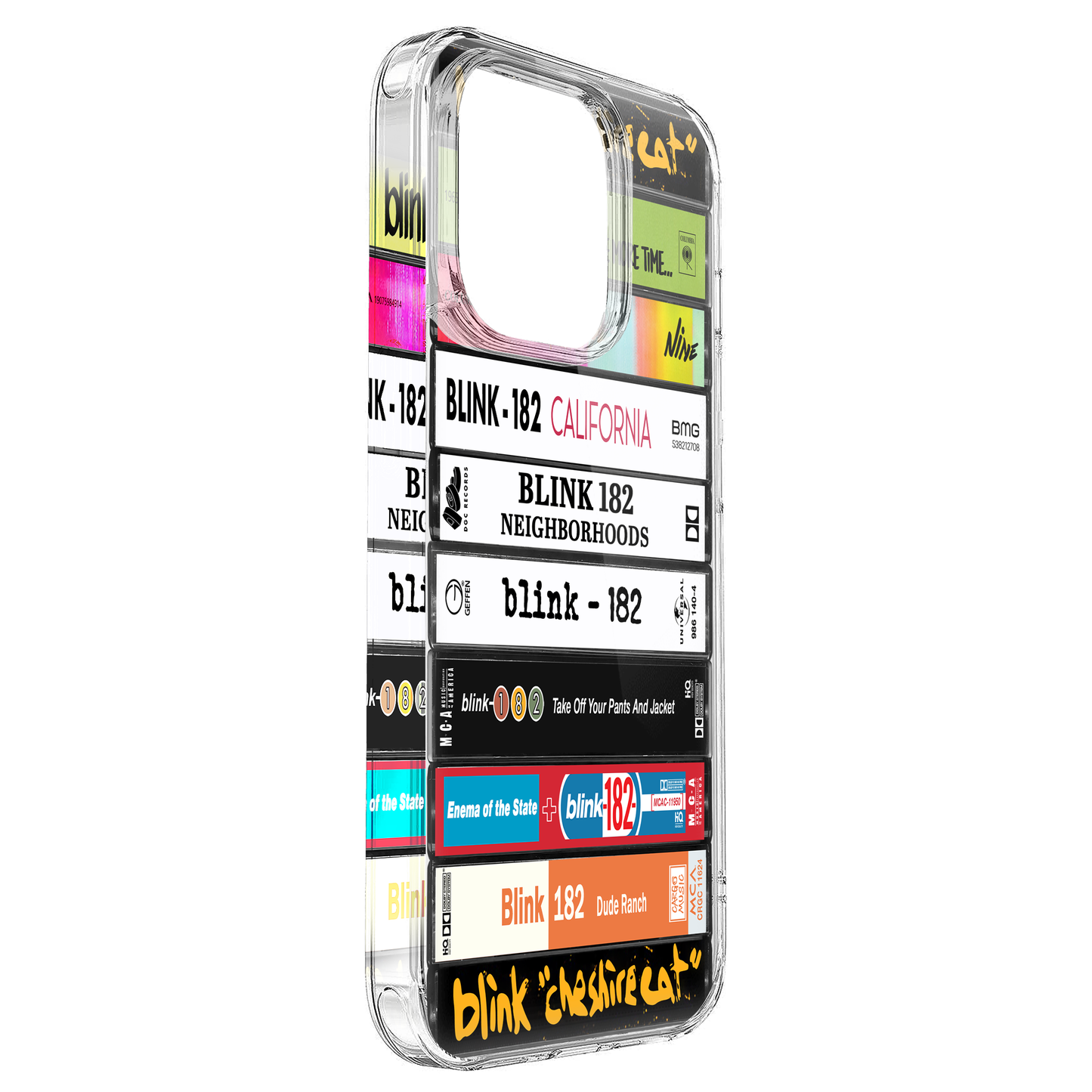 Blink-182 Albums Cassette Collection Retro Phone Case