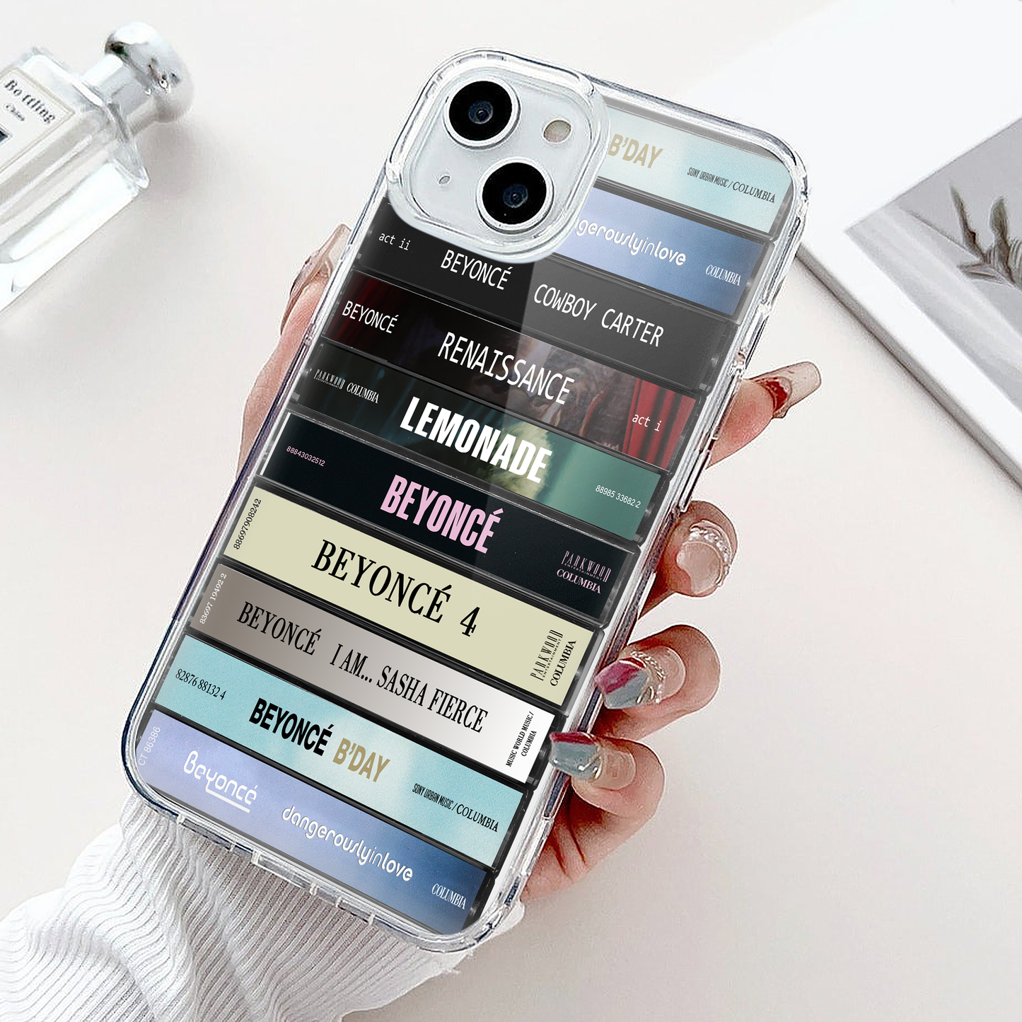 Beyoncé Albums Cassette Collection Retro Phone Case