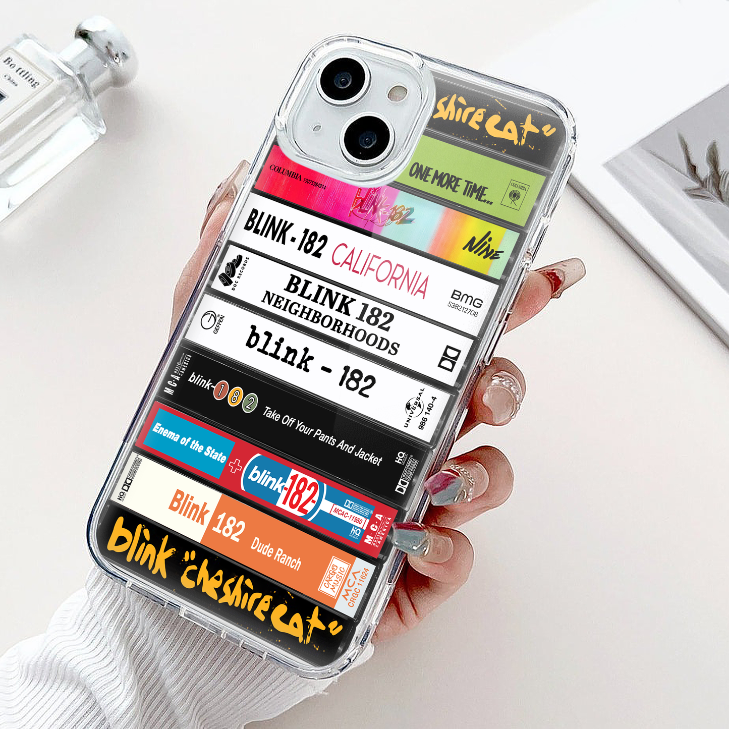 Blink-182 Albums Cassette Collection Retro Phone Case