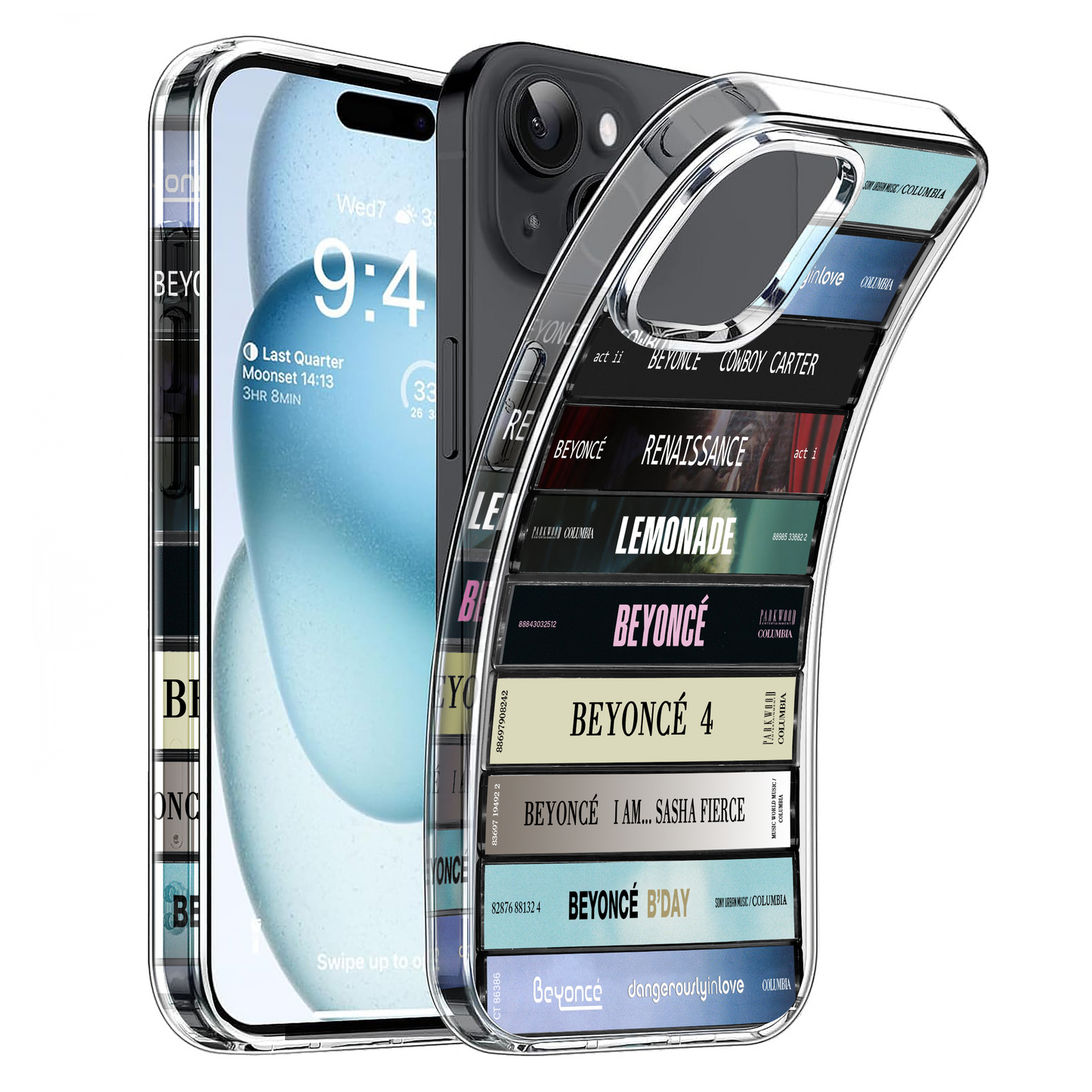 Beyoncé Albums Cassette Collection Retro Phone Case