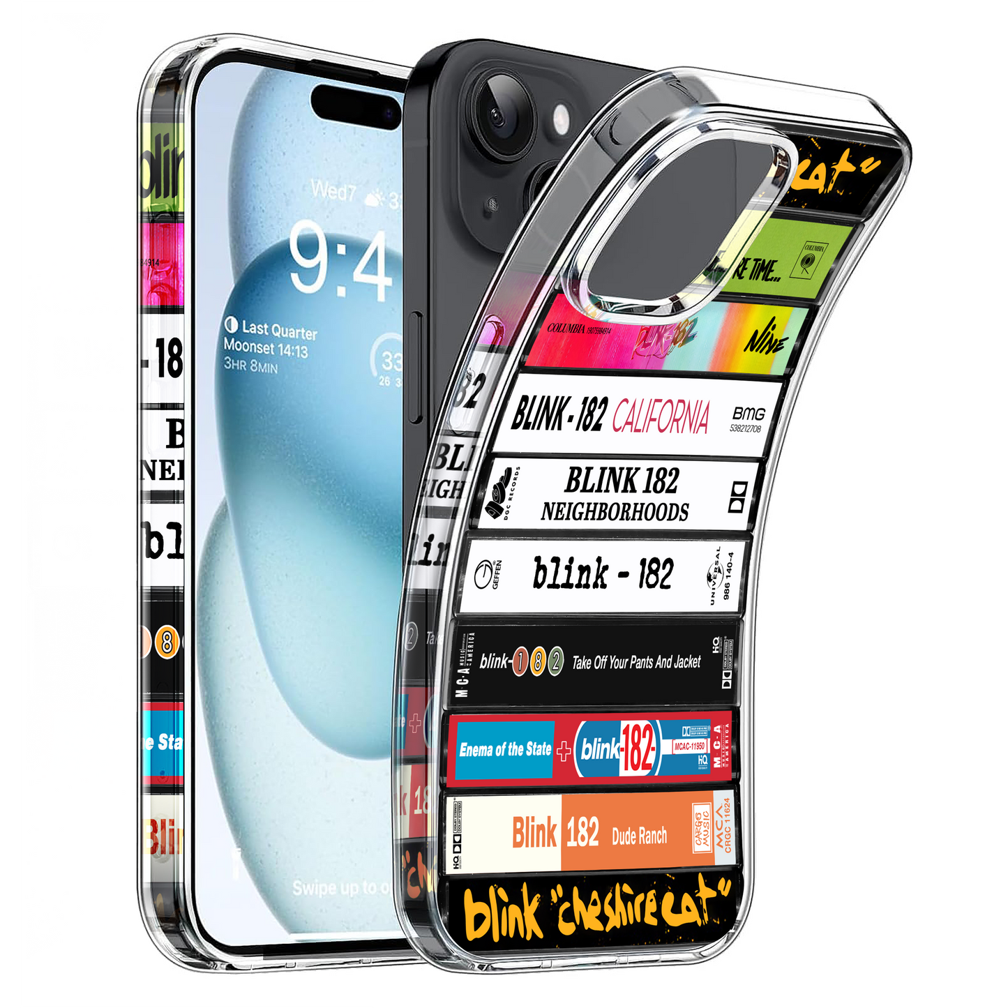 Blink-182 Albums Cassette Collection Retro Phone Case