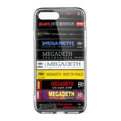 Megadeth Albums Cassette Collection Retro Phone Case