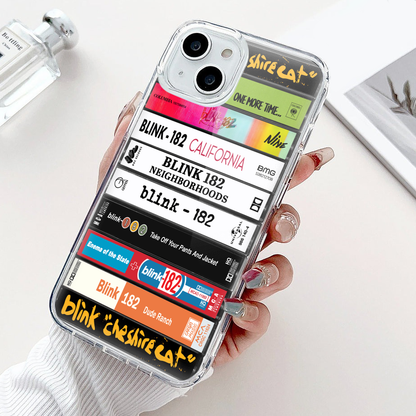 Blink-182 Albums Cassette Collection Retro Phone Case