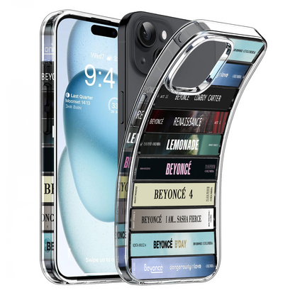 Beyoncé Albums Cassette Collection Retro Phone Case